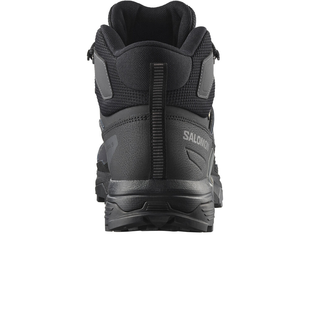 Salomon bota trekking hombre X ULTRA 5 MID GTX vista trasera