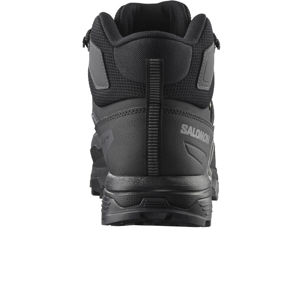 Salomon bota trekking hombre X ULTRA 5 MID WIDE GTX vista trasera