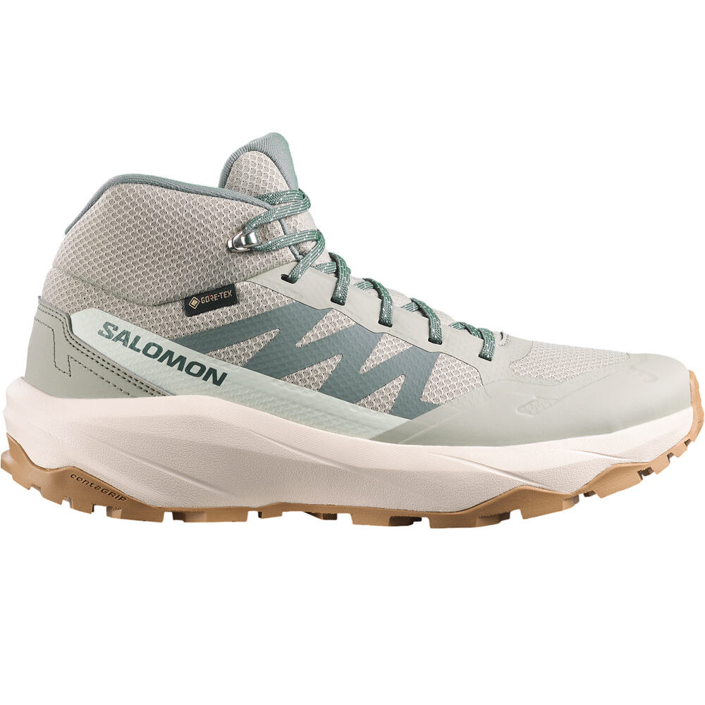 Salomon bota trekking mujer OUTSCAPE MID GTX W lateral exterior