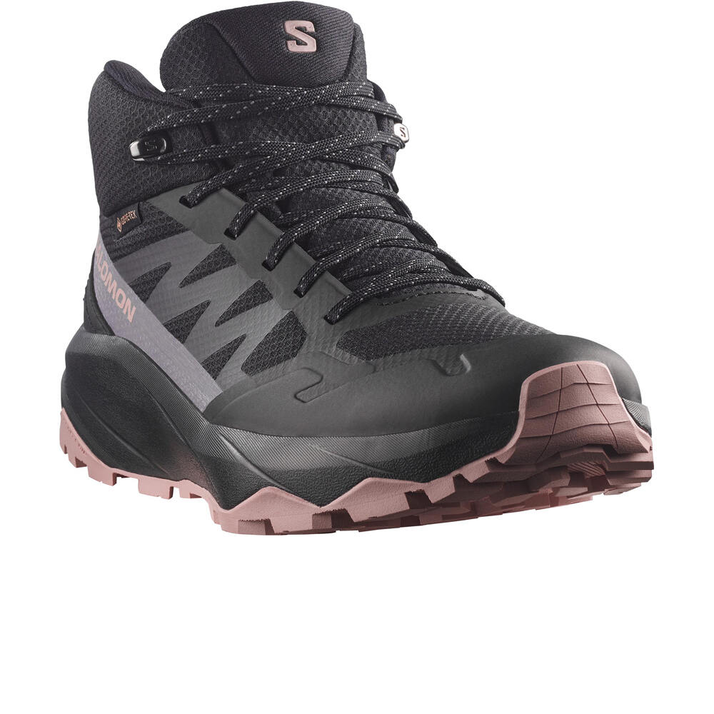 Salomon bota trekking mujer OUTSCAPE MID GTX W lateral interior