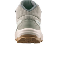 Salomon bota trekking mujer OUTSCAPE MID GTX W vista trasera