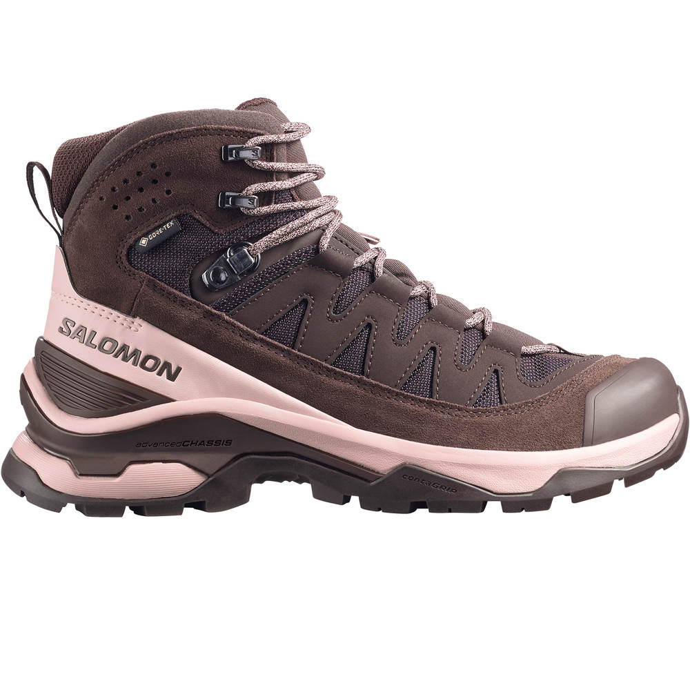 Salomon bota trekking mujer QUEST ECHO GTX W lateral exterior