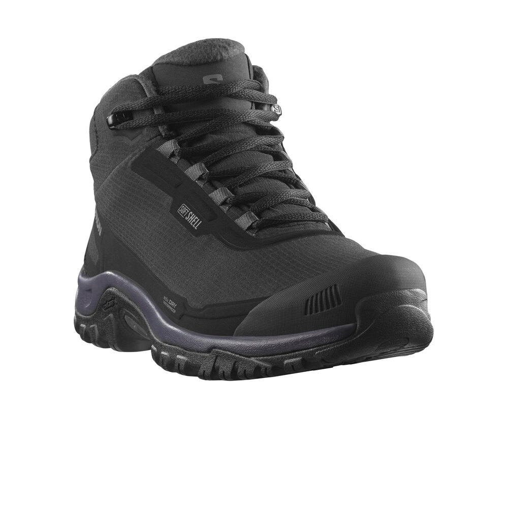 Salomon bota trekking mujer SHELTER WP W lateral interior