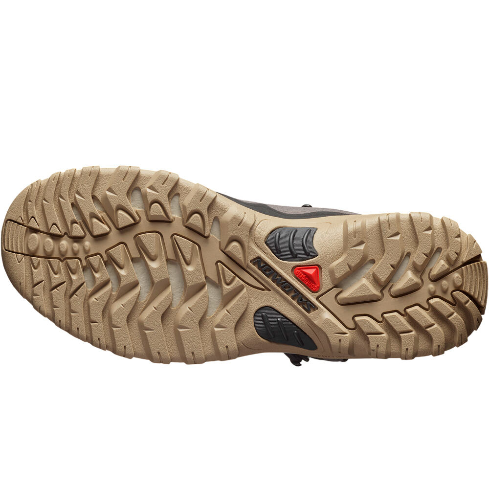 Salomon bota trekking mujer SHELTER WP W vista superior