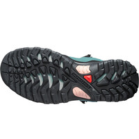 Salomon bota trekking mujer SHELTER WP W vista superior