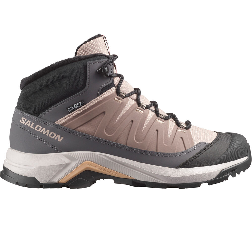 Salomon bota trekking mujer X-ADVENTURE COLDRUSH WP W lateral exterior