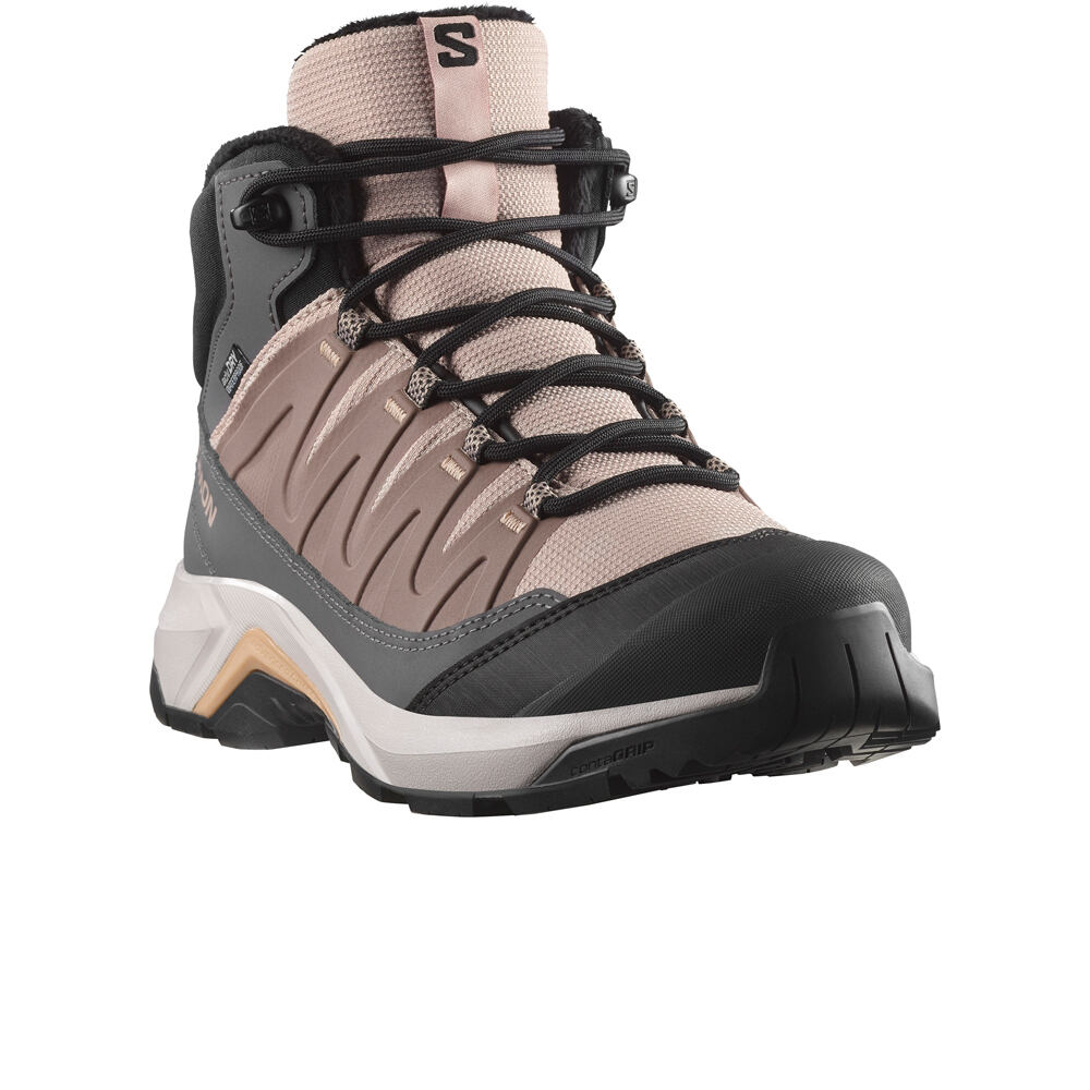 Salomon bota trekking mujer X-ADVENTURE COLDRUSH WP W lateral interior