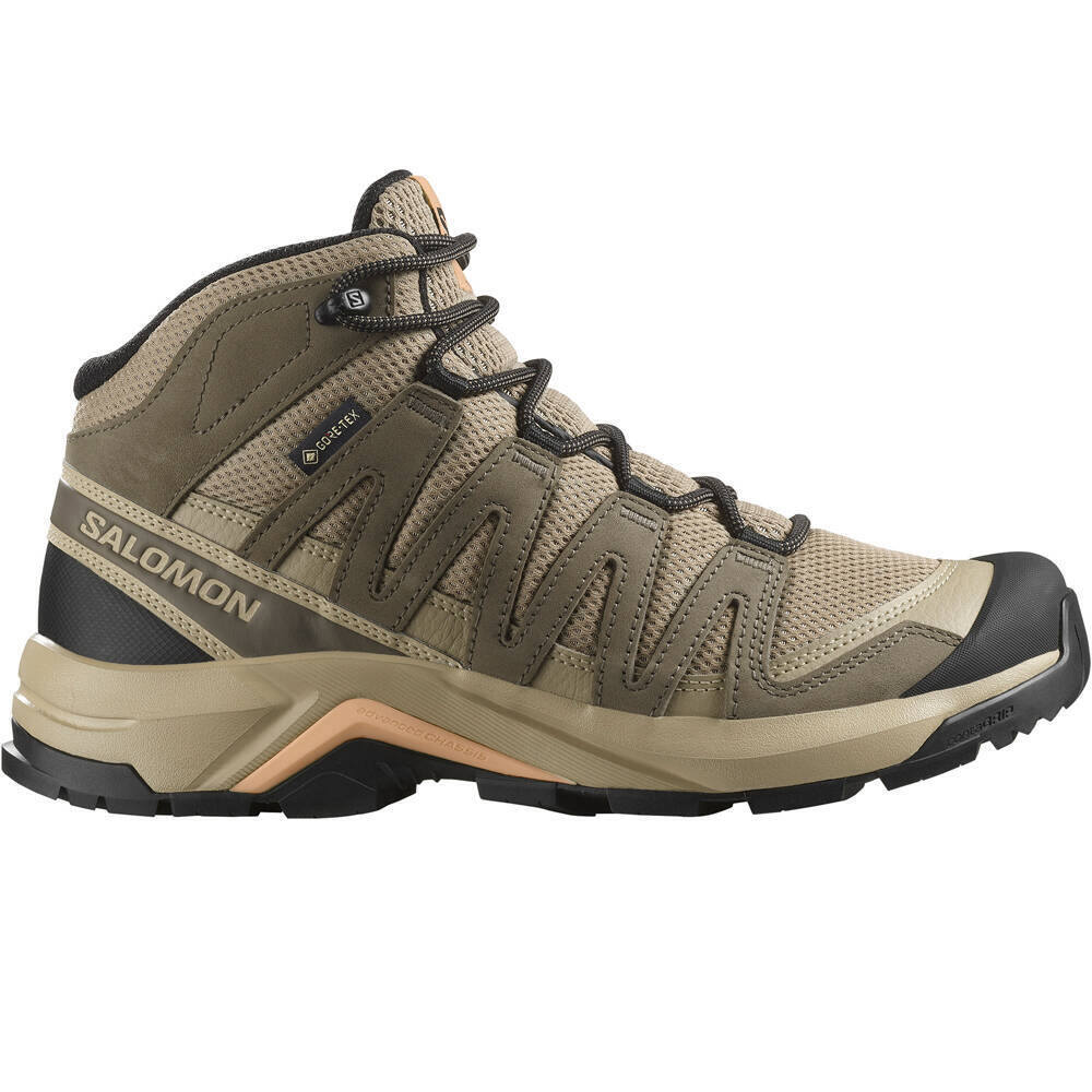 Salomon bota trekking mujer X-ADVENTURE RECON MID GTX W lateral exterior