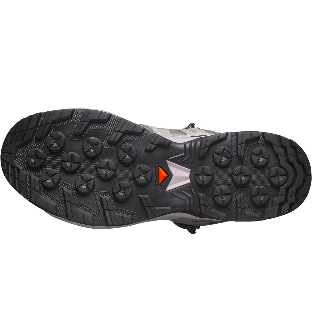 Salomon bota trekking mujer X-ADVENTURE RECON MID GTX W vista superior