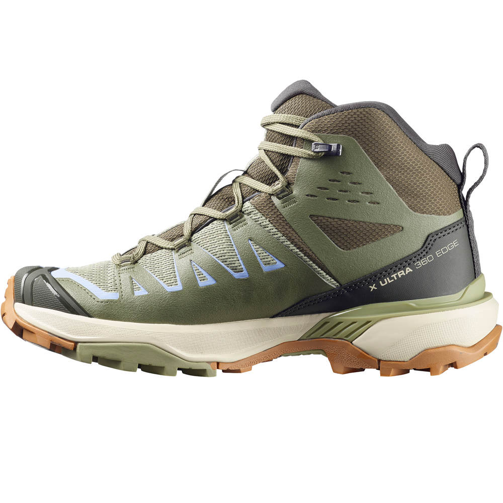 Salomon bota trekking mujer X ULTRA 360 EDGE MID GTX W puntera