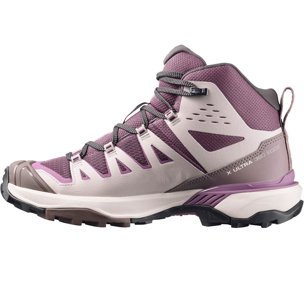 Salomon bota trekking mujer X ULTRA 360 EDGE MID GTX W puntera
