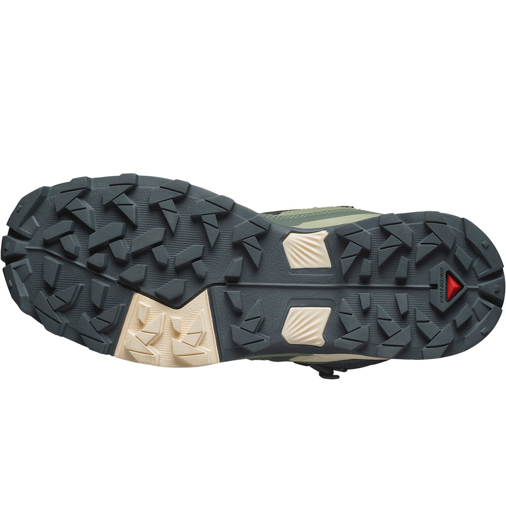 Salomon bota trekking mujer X ULTRA 5 MID GTX W vista superior