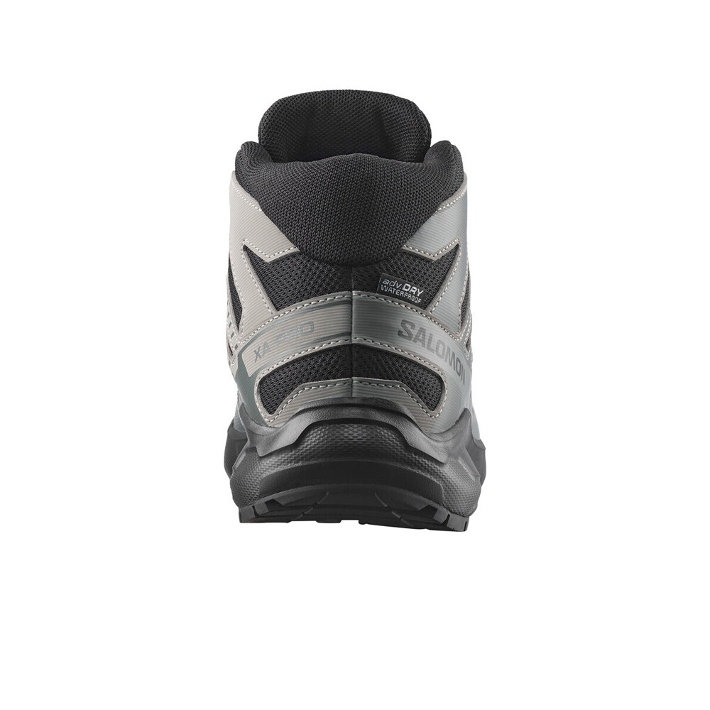 Salomon bota trekking niño XA PRO MID WP J vista trasera