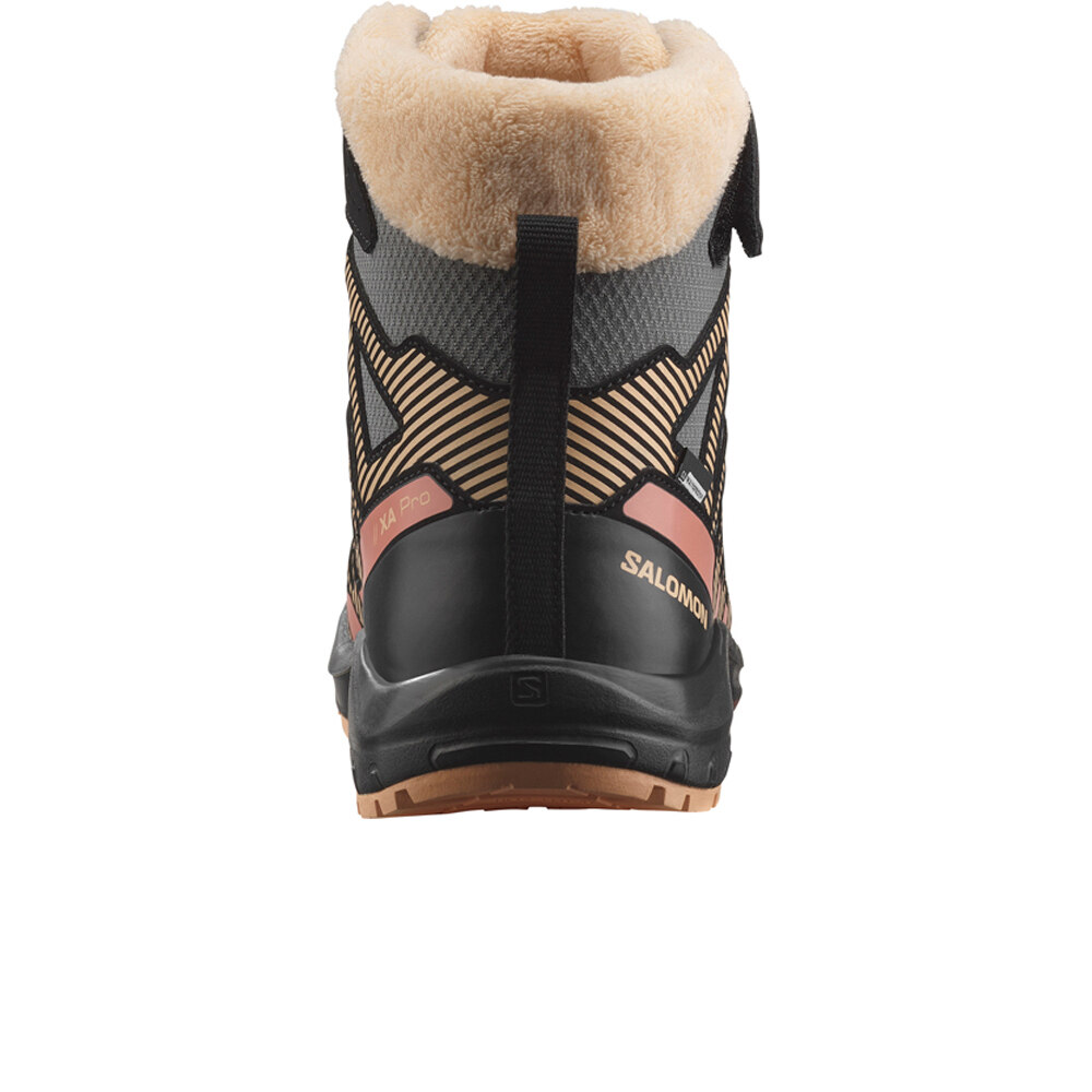 Salomon bota trekking niño XA PRO V8 WINTER WP J vista trasera