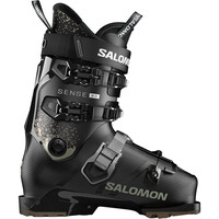 Salomon botas de esquí hombre ALP. BOOTS SENSE 80 GW Black/Black/Nirva lateral exterior