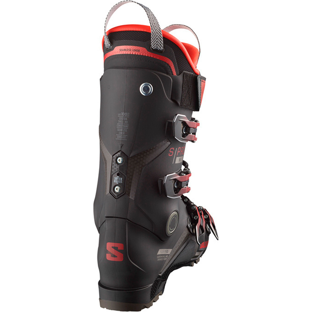 Salomon botas de esquí hombre ALP. BOOTS S/PRO MV 110 GW Bk/Red/Belu lateral interior