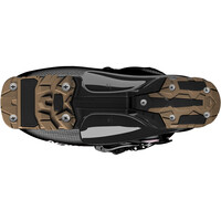 Salomon botas de esquí mujer ALP. BOOTS SENSE 70 W GW Black/Black/Oil puntera