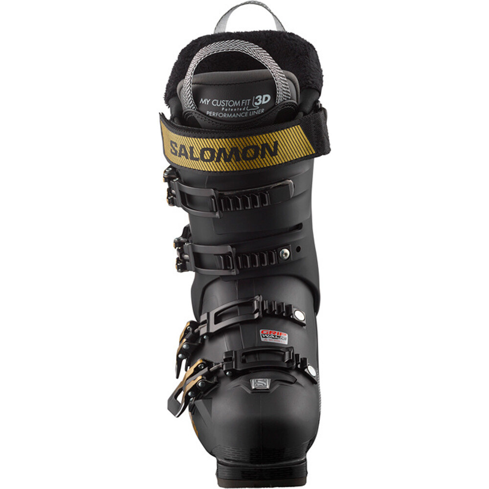 Salomon botas de esquí mujer ALP. BOOTS S/PRO MV 90 W GW Bk/Gold M/Be vista superior