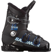 Salomon botas de esquí niño ALP. BOOTS TEAM T3 Black/Race Blue/White lateral exterior