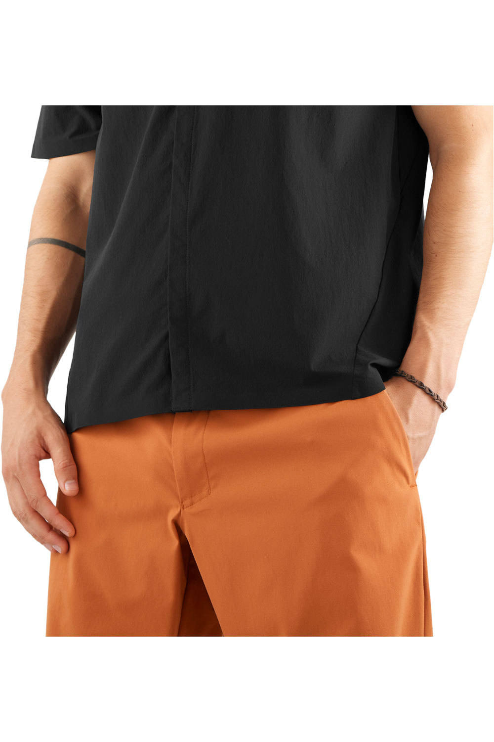 Salomon camisa montaña manga corta hombre XPLRATION SS SHIRT M 06