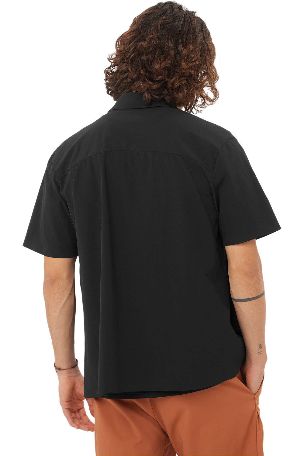 Salomon camisa montaña manga corta hombre XPLRATION SS SHIRT M vista trasera