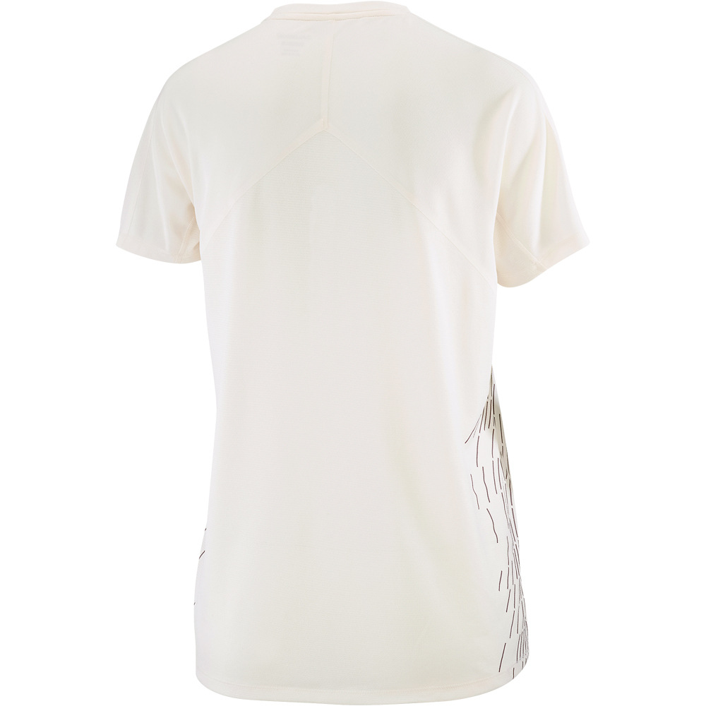 Salomon camiseta entrenamiento manga corta mujer SENSE AERO SS TEE GFX W 03