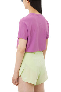 Salomon camiseta entrenamiento manga corta mujer SENSE AERO SS TEE GFX W vista trasera