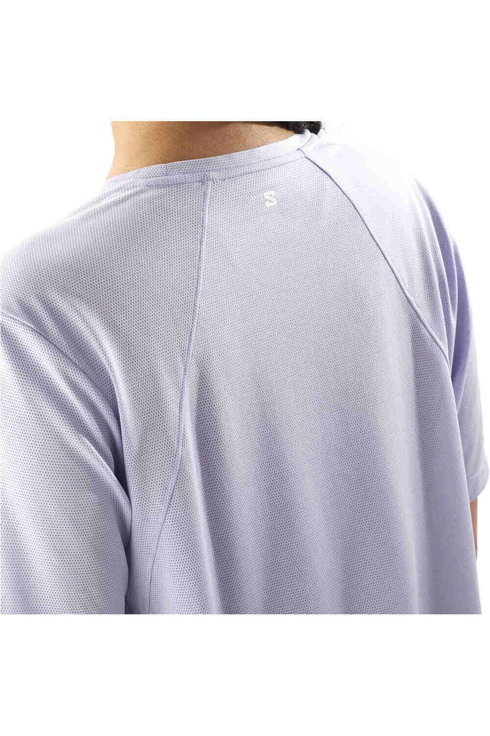 Salomon camiseta entrenamiento manga corta mujer SHKout CORE SS TEE W vista detalle