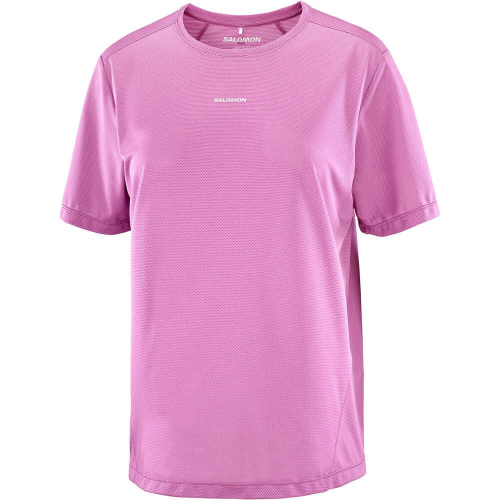 Salomon camiseta entrenamiento manga corta mujer SHKout CORE SS TEE W vista detalle