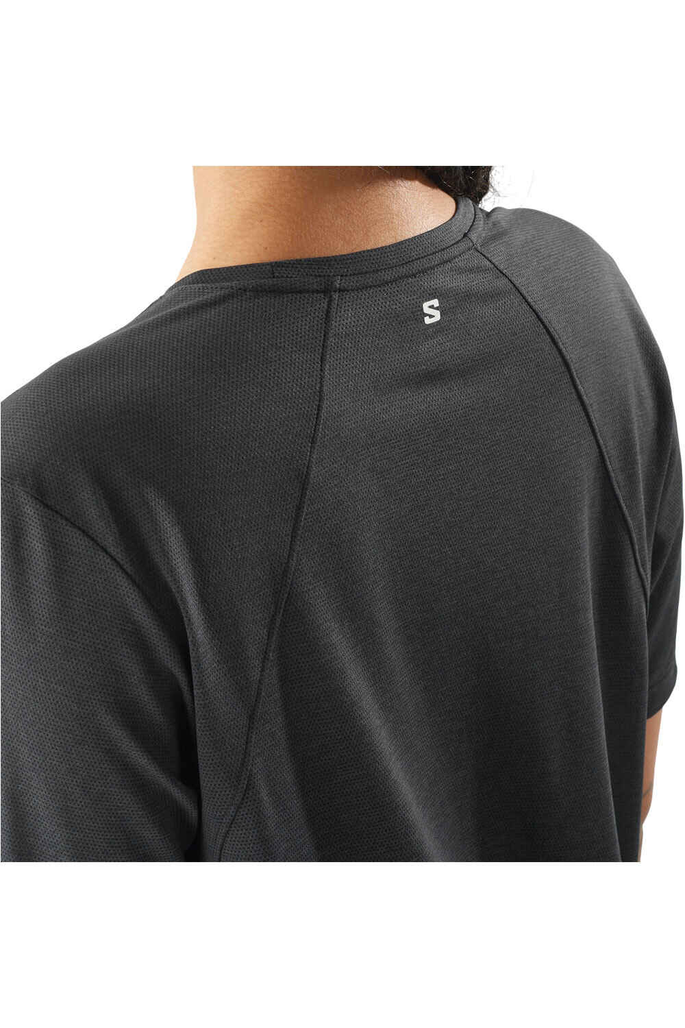 Salomon camiseta entrenamiento manga corta mujer SHKout CORE SS TEE W vista detalle