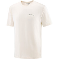 Salomon camiseta montaña manga corta hombre CHEST LOGO REGULAR TEE M vista detalle