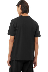 Salomon camiseta montaña manga corta hombre CHEST LOGO REGULAR TEE M vista trasera