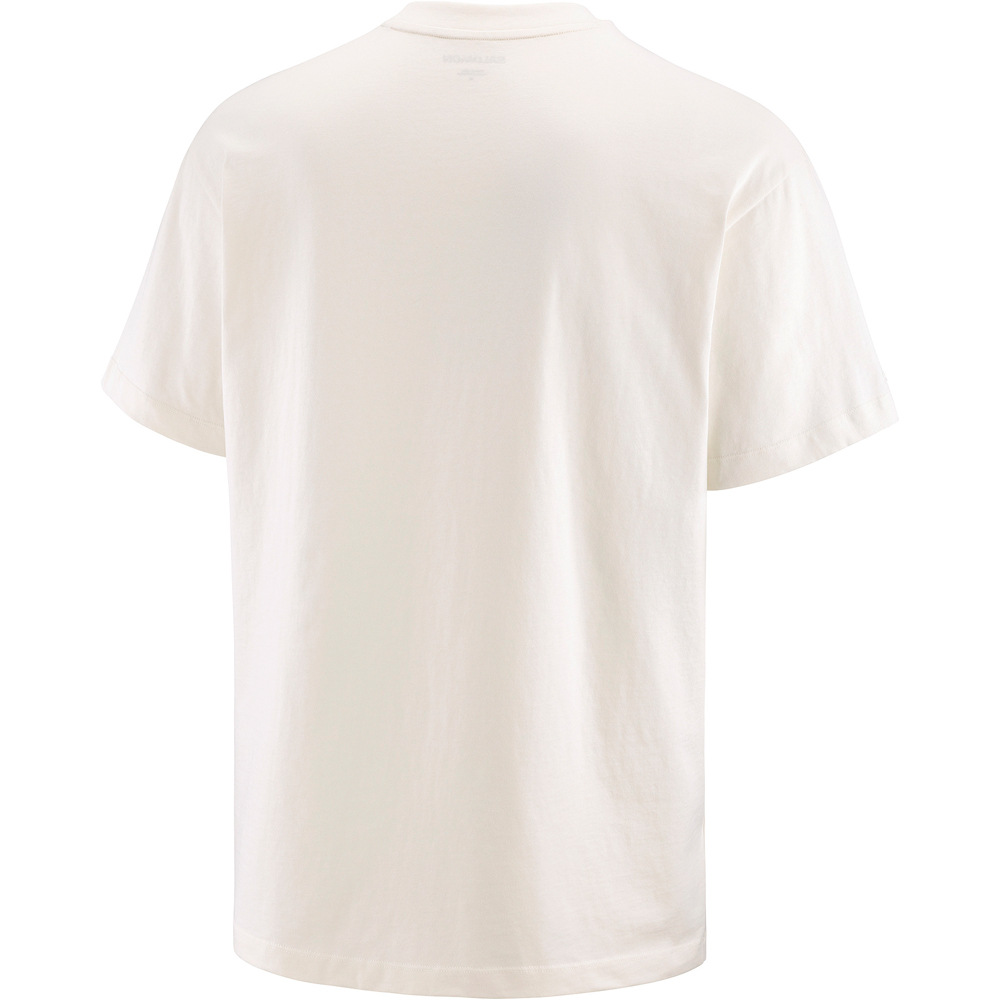 Salomon camiseta montaña manga corta hombre CHEST LOGO RELAXED TEE M 03