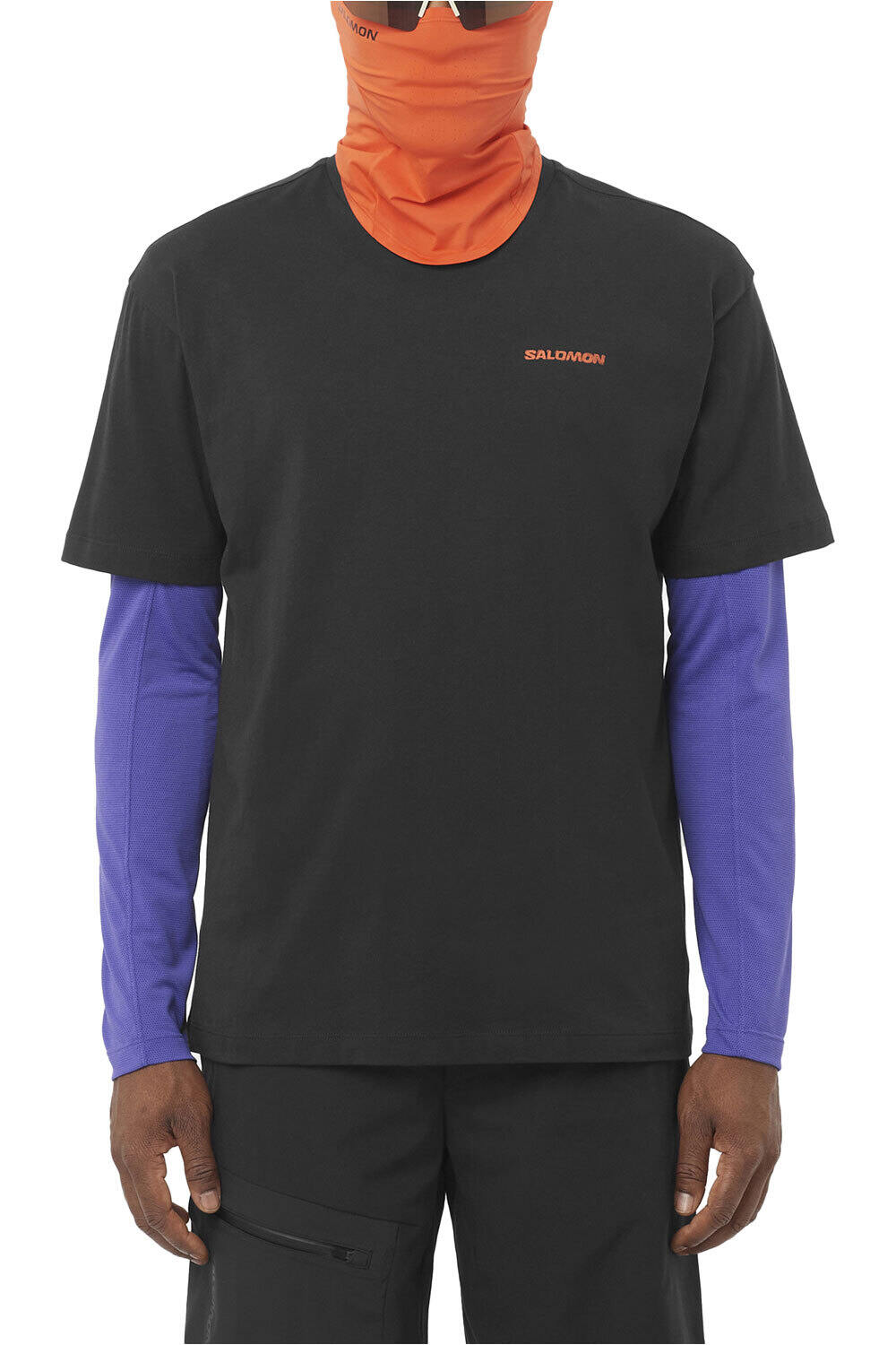 Salomon camiseta montaña manga corta hombre FREESTYLE RX SS TEE vista frontal