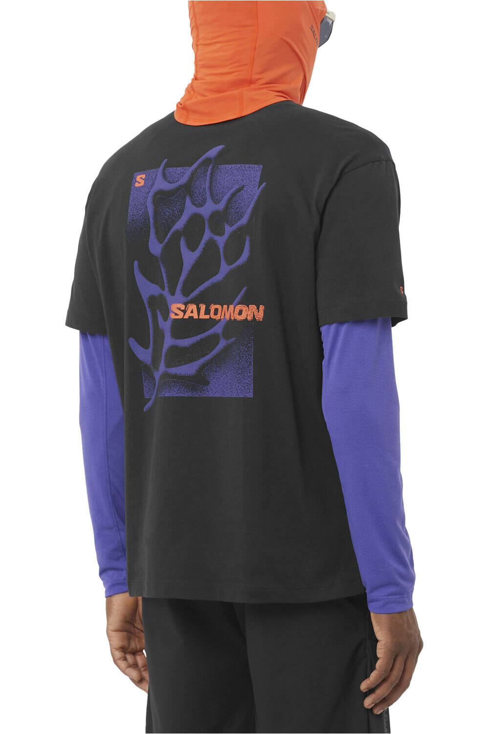 Salomon camiseta montaña manga corta hombre FREESTYLE RX SS TEE vista trasera
