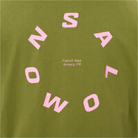 Salomon camiseta montaña manga corta hombre ROUND LOGO GRAPHIC 05