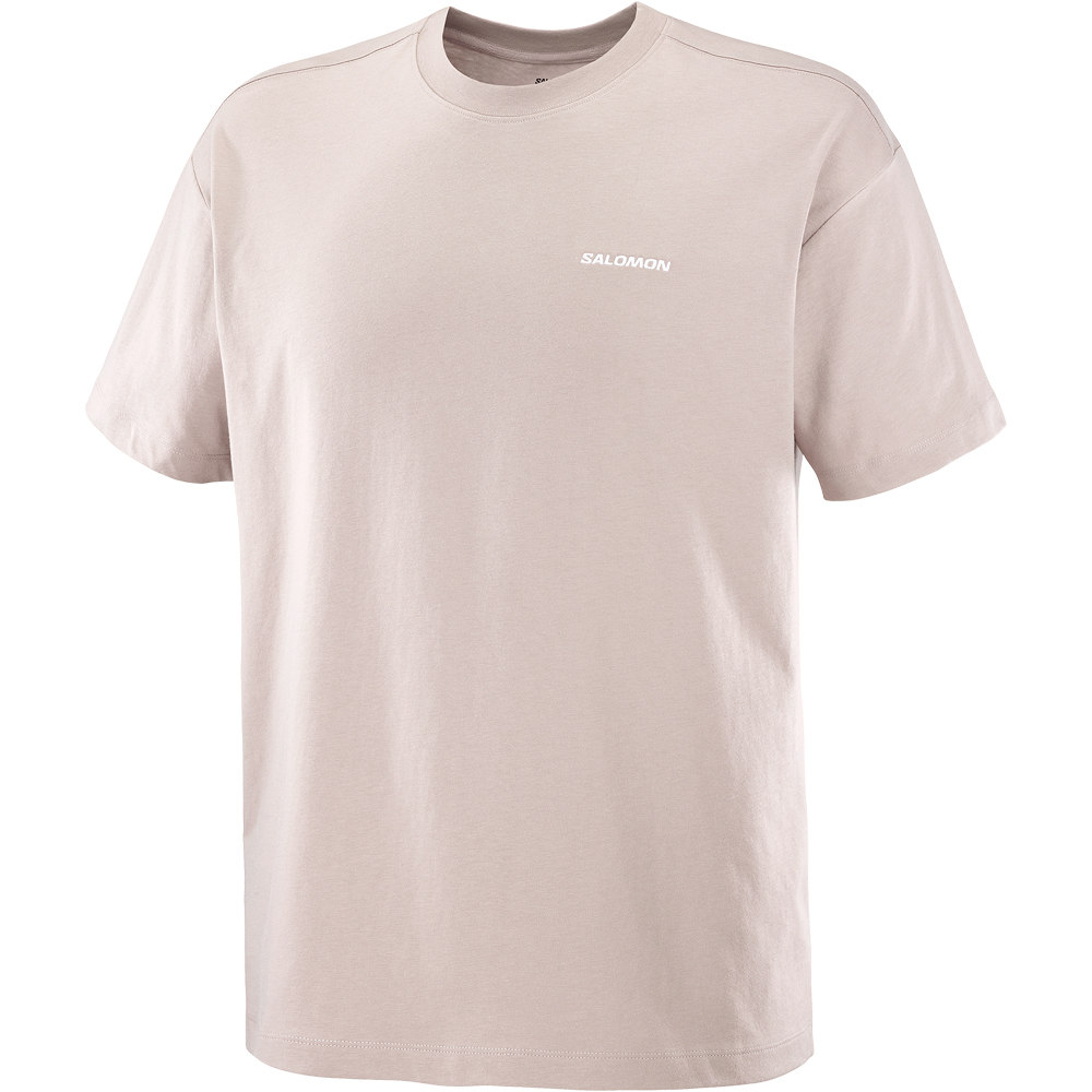 Salomon camiseta montaña manga corta hombre SALOMON LOGO RX TEE M 03