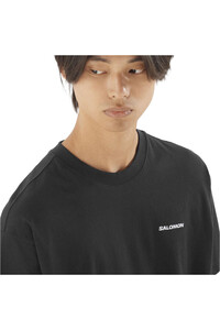 Salomon camiseta montaña manga corta hombre SALOMON LOGO RX TEE M vista detalle