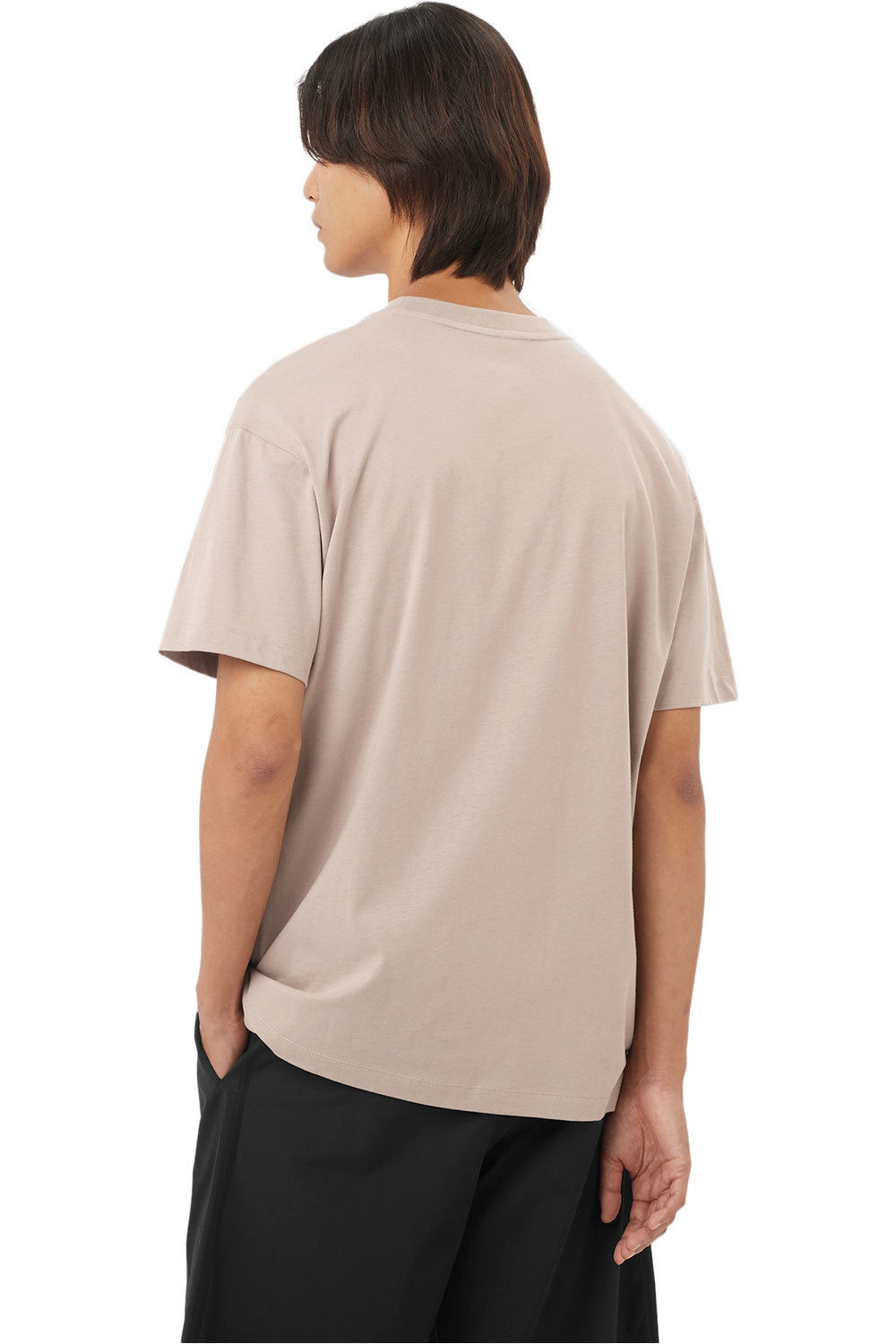 Salomon camiseta montaña manga corta hombre SALOMON LOGO RX TEE M vista trasera