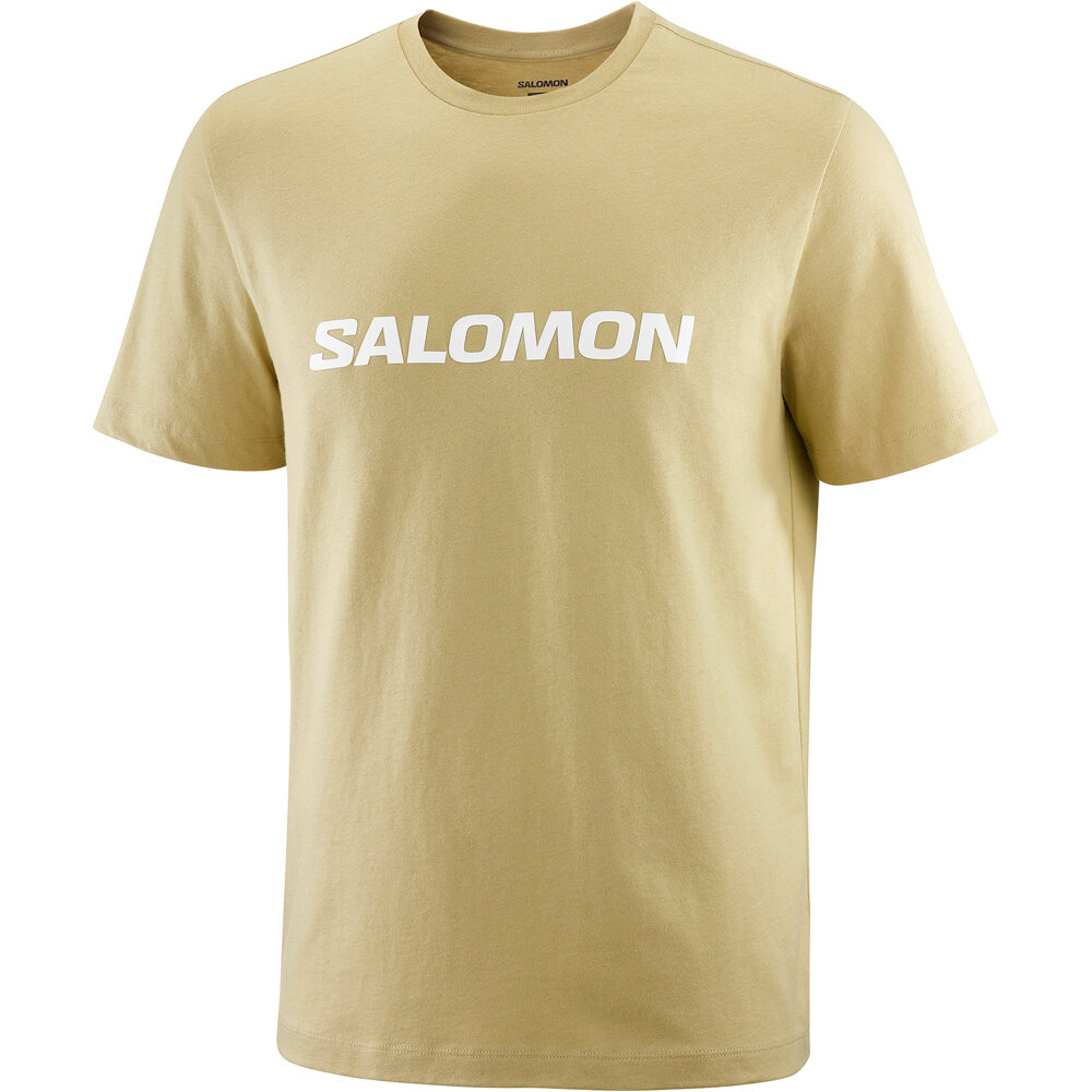 Salomon camiseta montaña manga corta hombre SALOMON LOGO SS TEE M vista detalle