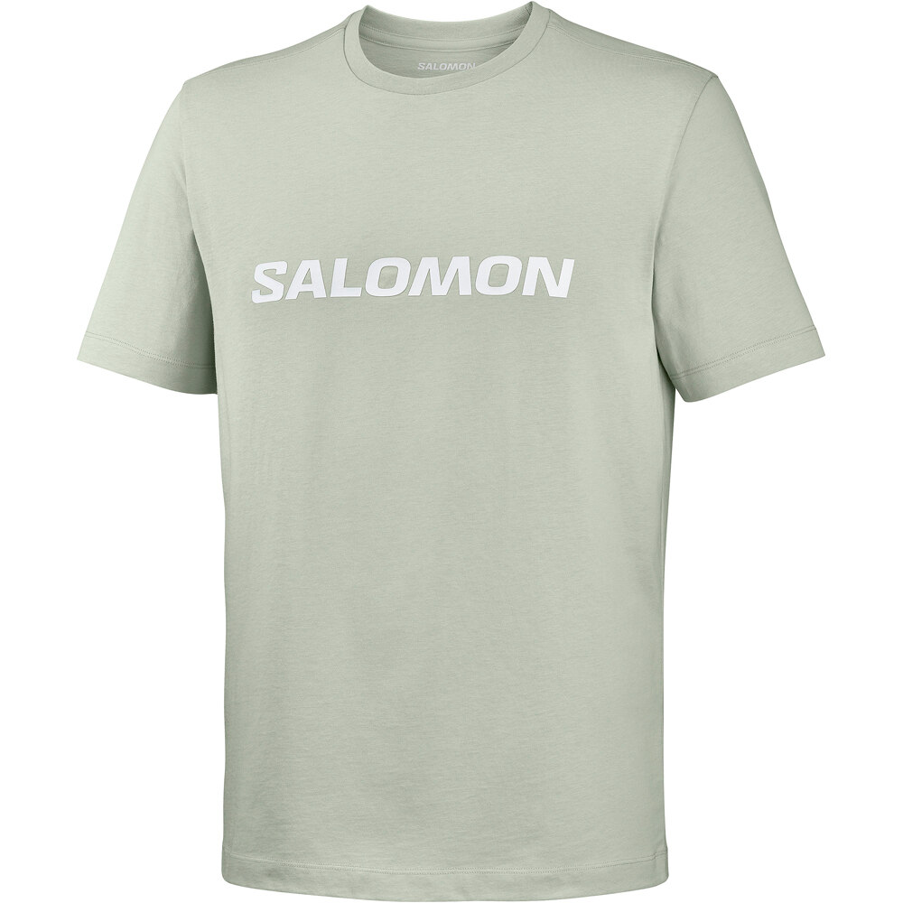 Salomon camiseta montaña manga corta hombre SALOMON LOGO SS TEE M vista detalle