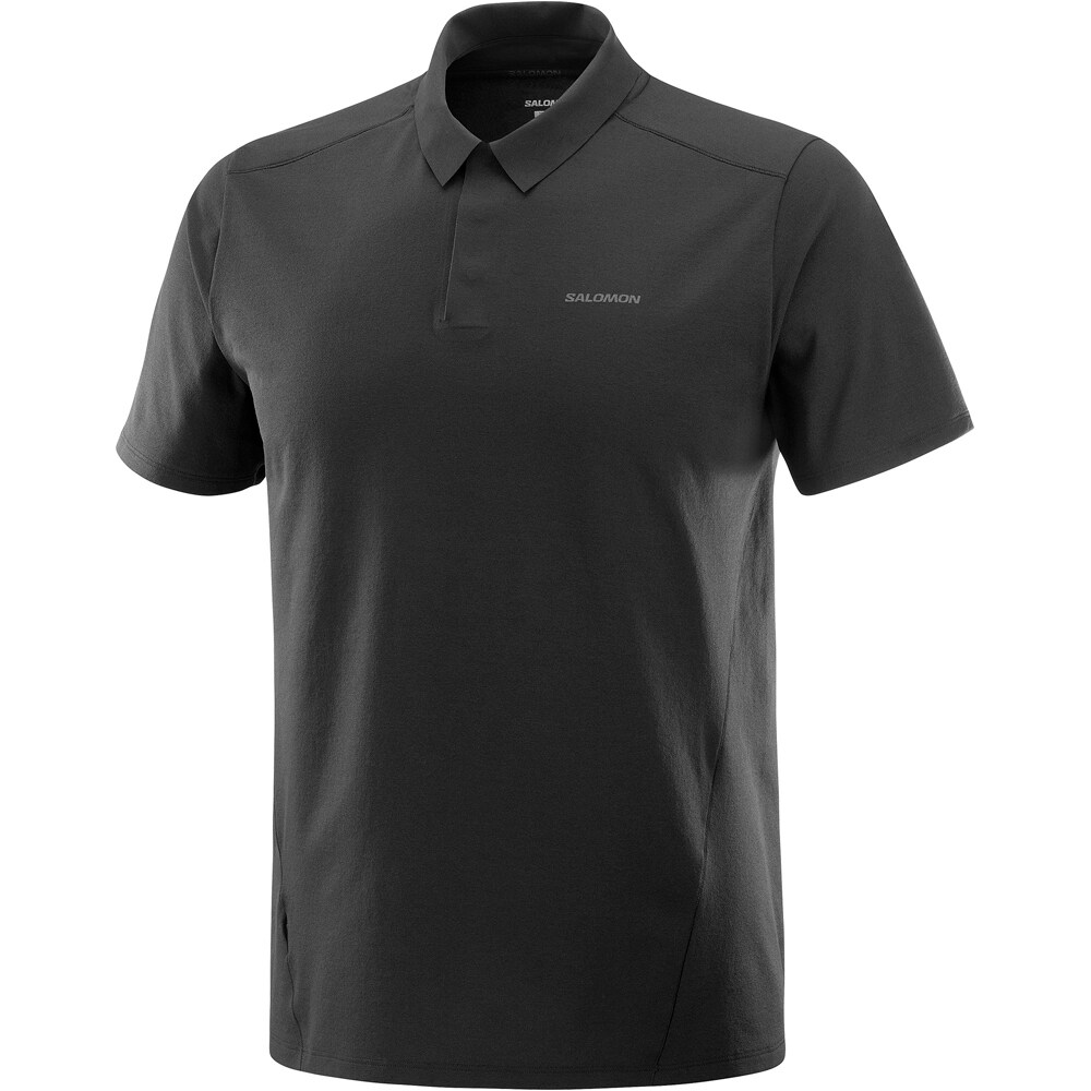Salomon camiseta montaña manga corta hombre TRACKLINE POLO M 05