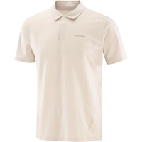 Salomon camiseta montaña manga corta hombre TRACKLINE POLO M vista detalle