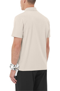 Salomon camiseta montaña manga corta hombre TRACKLINE POLO M vista trasera