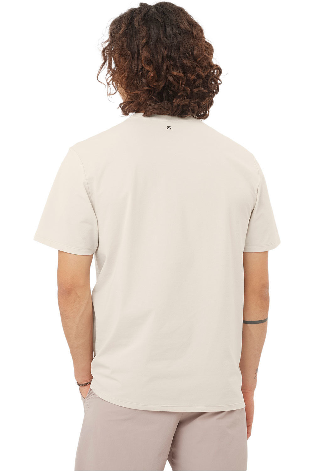 Salomon camiseta montaña manga corta hombre TRACKLINE SS TEE M vista trasera