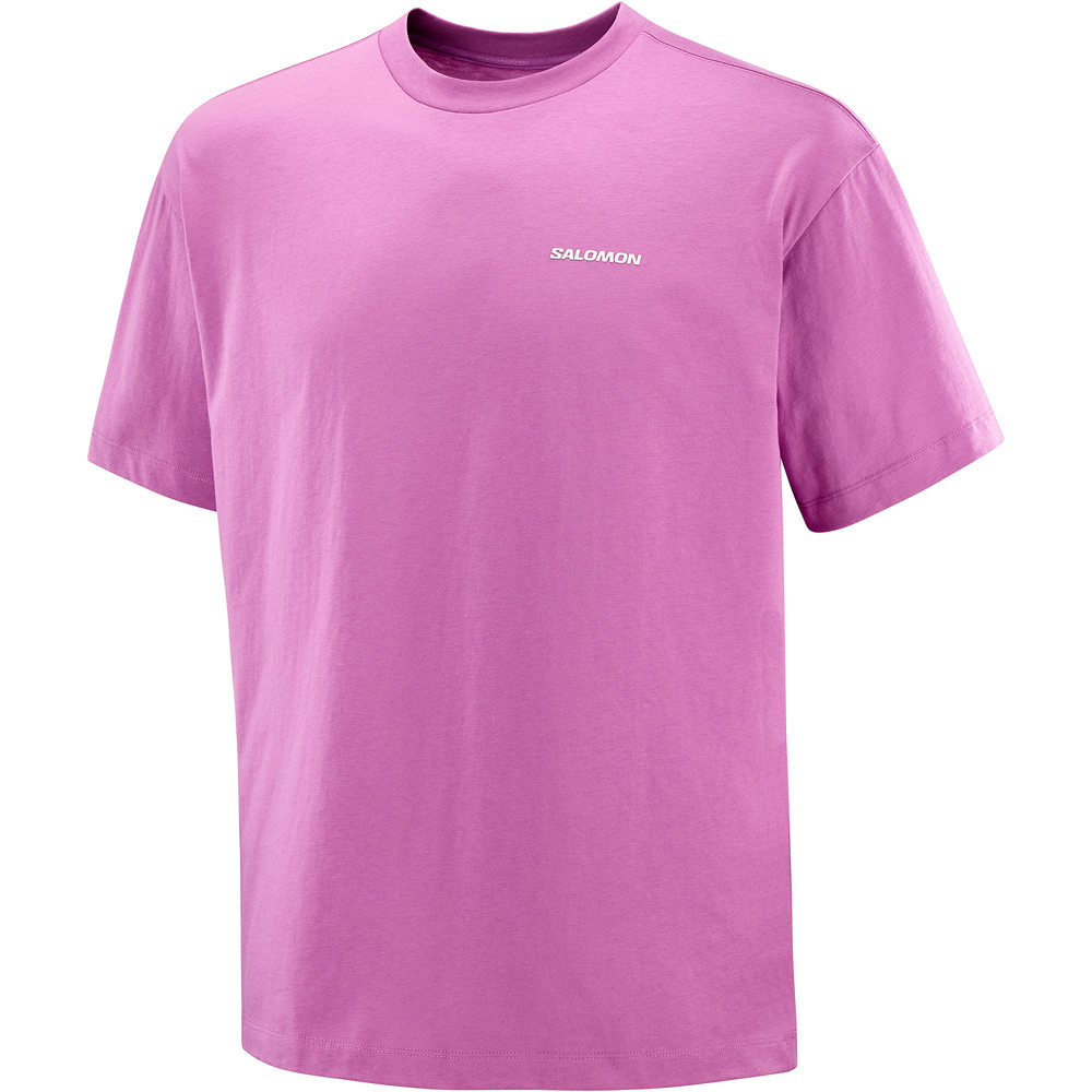 Salomon camiseta montaña manga corta hombre WILD RAYS SS TEE M 03