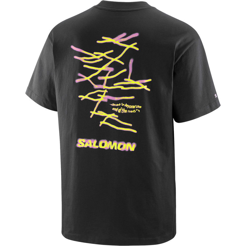 Salomon camiseta montaña manga corta hombre WILD RAYS SS TEE M 04