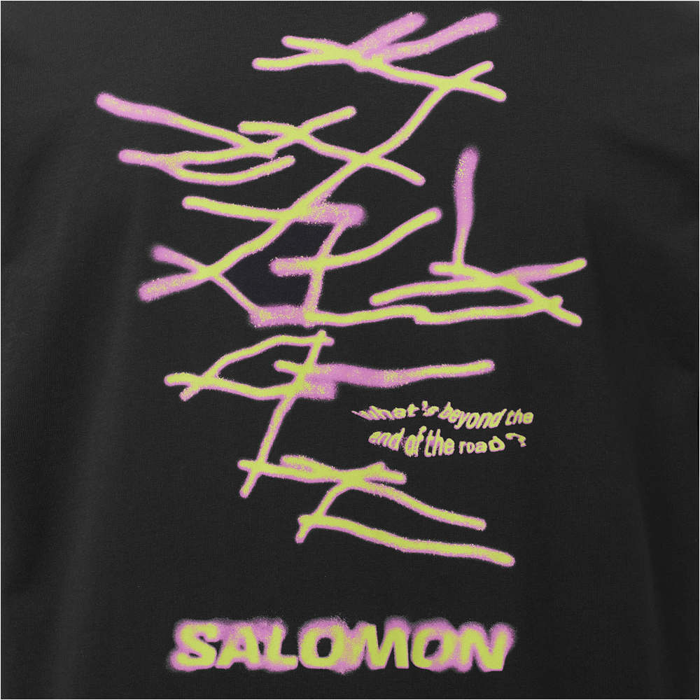 Salomon camiseta montaña manga corta hombre WILD RAYS SS TEE M 05