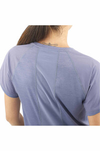 Salomon camiseta montaña manga corta mujer OUTLINE SS TEE W vista detalle