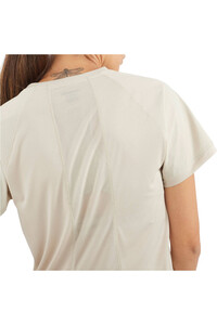 Salomon camiseta montaña manga corta mujer OUTLINE SS TEE W vista detalle